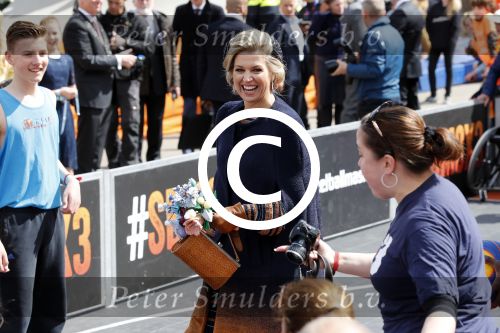 Tilburg 27 april 2017
Koningsdag in Tilburg. 
Koningin Maxima