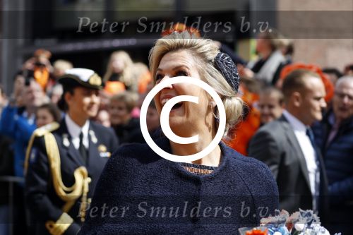 Tilburg 27 april 2017
Koningsdag in Tilburg. 
Koningin Maxima