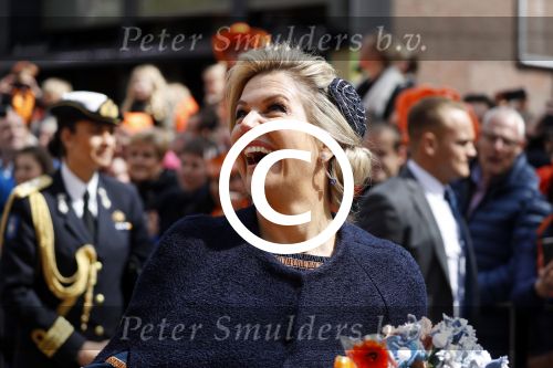 Tilburg 27 april 2017
Koningsdag in Tilburg. 
Koningin Maxima