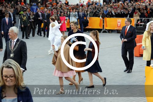 Tilburg 27 april 2017
Koningsdag in Tilburg. 
Koningin Maxima