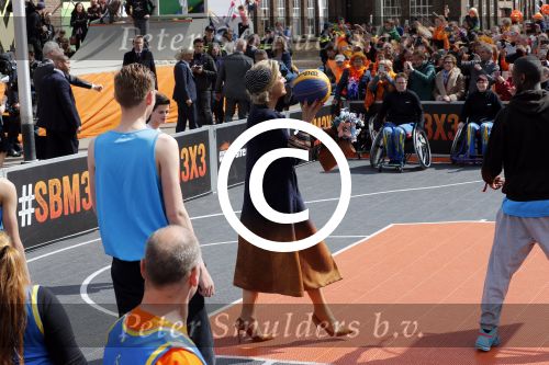Tilburg 27 april 2017
Koningsdag in Tilburg. 
Koningin Maxima
