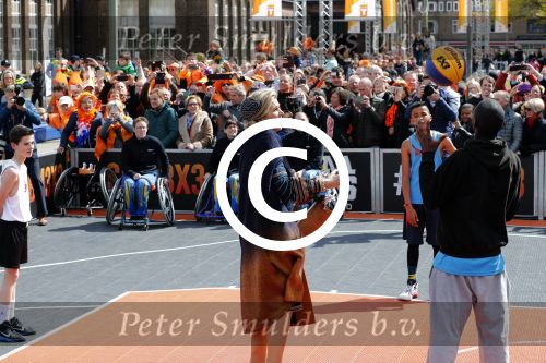 Tilburg 27 april 2017
Koningsdag in Tilburg. 
Koningin Maxima