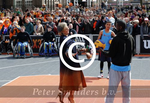 Tilburg 27 april 2017
Koningsdag in Tilburg. 
Koningin Maxima