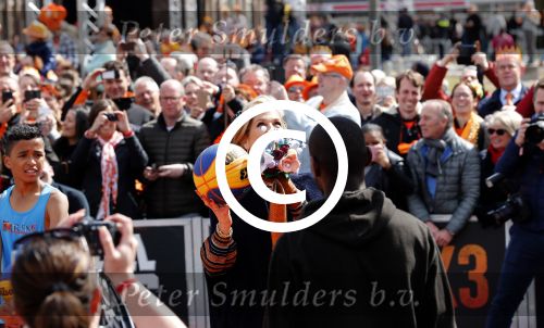 Tilburg 27 april 2017
Koningsdag in Tilburg. 
Koningin Maxima