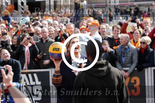 Tilburg 27 april 2017
Koningsdag in Tilburg. 
Koningin Maxima