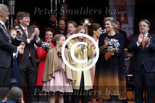 Tilburg 27 april 2017
Koningsdag in Tilburg. 
Koningin Maxima