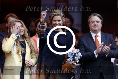 Tilburg 27 april 2017
Koningsdag in Tilburg. 
Koningin Maxima