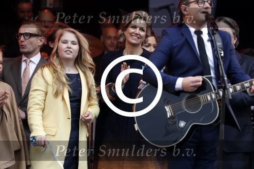 Tilburg 27 april 2017
Koningsdag in Tilburg. 
Koningin Maxima