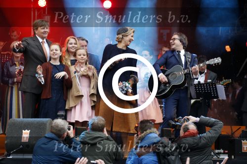 Tilburg 27 april 2017
Koningsdag in Tilburg. 
Koningin Maxima