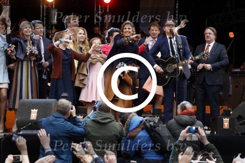 Tilburg 27 april 2017
Koningsdag in Tilburg. 
Koningin Maxima