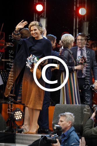 Tilburg 27 april 2017
Koningsdag in Tilburg. 
Koningin Maxima