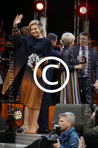 Tilburg 27 april 2017
Koningsdag in Tilburg. 
Koningin Maxima