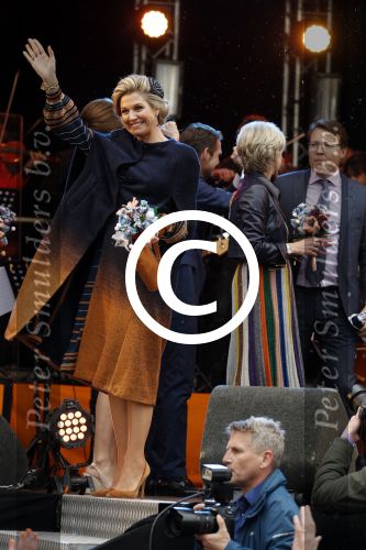 Tilburg 27 april 2017
Koningsdag in Tilburg. 
Koningin Maxima