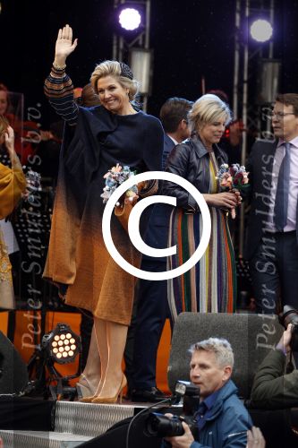 Tilburg 27 april 2017
Koningsdag in Tilburg. 
Koningin Maxima