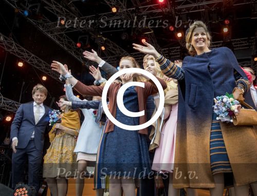 Tilburg 27 april 2017
Koningsdag in Tilburg. 
Koningin Maxima