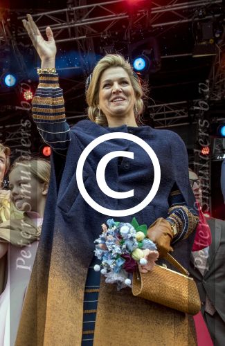 Tilburg 27 april 2017
Koningsdag in Tilburg. 
Koningin Maxima