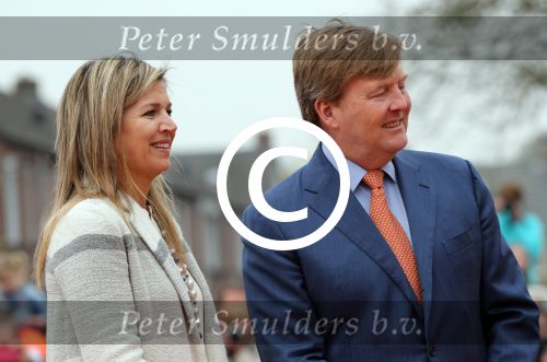 Veghel, 21 April 2017
Koningsspelen bij basisschool De Vijfmaster met Koningin Maxima en Koning Willem Alexander en Richard Krajicek