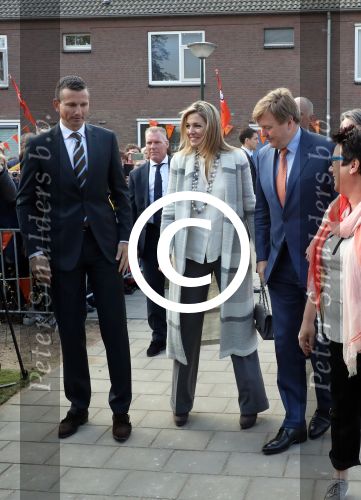 Veghel, 21 April 2017
Koningsspelen bij basisschool De Vijfmaster met Koningin Maxima en Koning Willem Alexander en Richard Krajicek