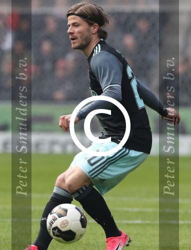 Eindhoven,23 April 2017 PSV-AJAX Seizoen 2016/2017, eindstand 1-0
Lasse Schone
