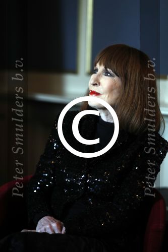 Amsterdam 19 april 2017
Liesbeth List en RenÃ©e van Wegberg bij een persmoment voor de nieuwe musical Liesbeth in Carre door Hans Cornelisse