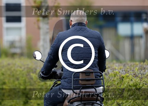 Hoorn 22 april 2017
Makan garmani de inmiddels ex vriend van Esther ( Vriendin Peter R de Vries) op zijn scooter