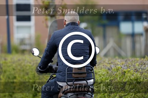 Hoorn 22 april 2017
Makan garmani de inmiddels ex vriend van Esther ( Vriendin Peter R de Vries) op zijn scooter