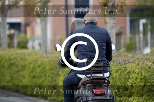 Hoorn 22 april 2017
Makan garmani de inmiddels ex vriend van Esther ( Vriendin Peter R de Vries) op zijn scooter