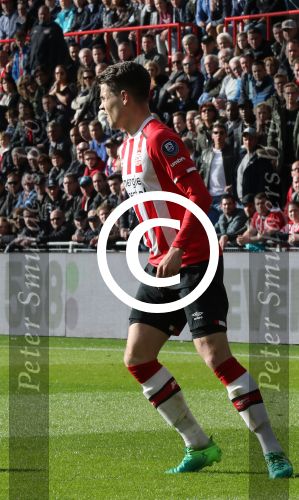 Eindhoven,23 April 2017 PSV-AJAX Seizoen 2016/2017, eindstand 1-0
Marco v Ginkel