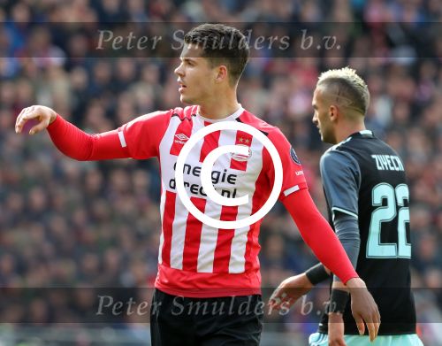 Eindhoven,23 April 2017 PSV-AJAX Seizoen 2016/2017, eindstand 1-0
Marco v Ginkel