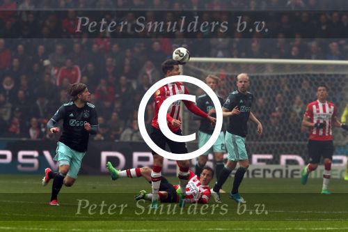 Eindhoven,23 April 2017 PSV-AJAX Seizoen 2016/2017, eindstand 1-0
Marco v Ginkel