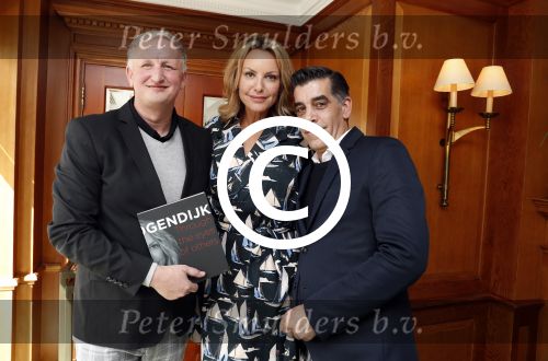 Amsterdam 6 april 2017 
Boekpresentatie Micky Hogendijk in Amstel hotel. Marc Knijnenburg met partner