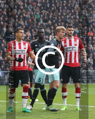 Eindhoven,23 April 2017 PSV-AJAX Seizoen 2016/2017, eindstand 1-0
Matthijs de Ligt