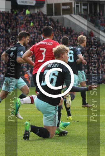 Eindhoven,23 April 2017 PSV-AJAX Seizoen 2016/2017, eindstand 1-0
Matthijs de Ligt