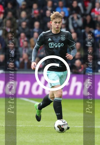 Eindhoven,23 April 2017 PSV-AJAX Seizoen 2016/2017, eindstand 1-0
Matthijs de Ligt