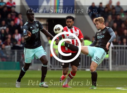 Eindhoven,23 April 2017 PSV-AJAX Seizoen 2016/2017, eindstand 1-0
Matthijs de Ligt