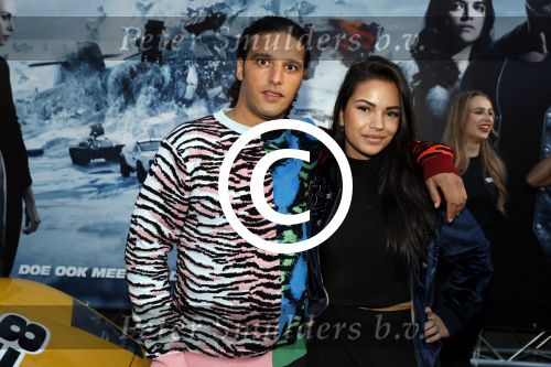 Amsterdam 11 april 2017
Premiere the fast and the furious 8 in pathe arena. Monica Geuze en Ali B