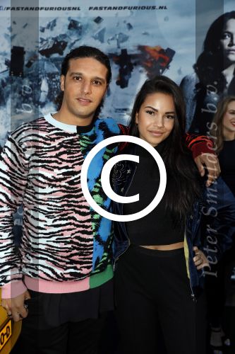 Amsterdam 11 april 2017
Premiere the fast and the furious 8 in pathe arena. Monica Geuze en Ali B
