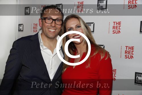 Amsterdam 10 april 2017
Free a girl gala in het scheepvaartmuseum. Nance Coolen met man