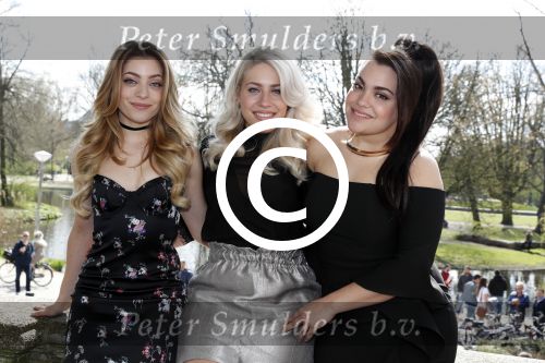 Amsterdam 8 april 2017 
Og3ne en andere deelnemers aan het songfestival in vondelpark CS 
OGene