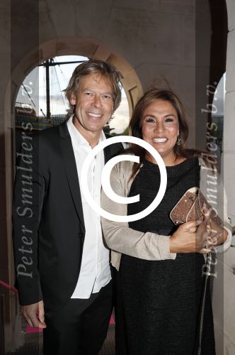 Amsterdam 10 april 2017
Free a girl gala in het scheepvaartmuseum. Patty Brard met man Antoine