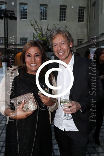 Amsterdam 10 april 2017
Free a girl gala in het scheepvaartmuseum. Patty Brard met man Antoine