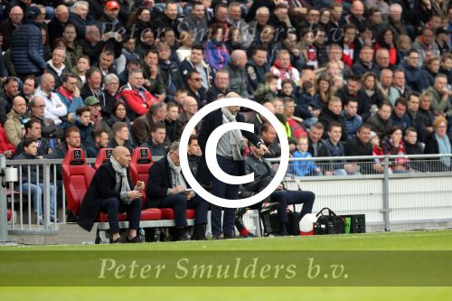Eindhoven,23 April 2017 PSV-AJAX Seizoen 2016/2017, eindstand 1-0
Peter Bosz