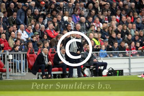 Eindhoven,23 April 2017 PSV-AJAX Seizoen 2016/2017, eindstand 1-0
Peter Bosz