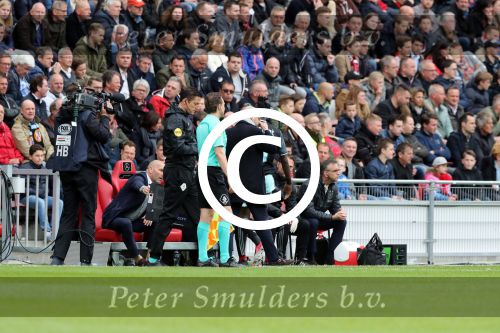 Eindhoven,23 April 2017 PSV-AJAX Seizoen 2016/2017, eindstand 1-0