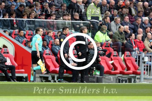Eindhoven,23 April 2017 PSV-AJAX Seizoen 2016/2017, eindstand 1-0
Phillip Cocu