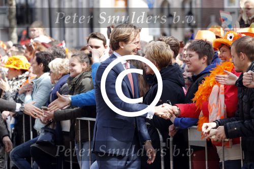 Tilburg 27 april 2017
Koningsdag in Tilburg. 
Prins Floris
