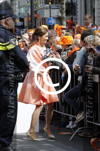 Tilburg 27 april 2017
Koningsdag in Tilburg.  
Prinsews Aimee