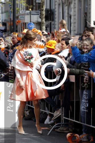 Tilburg 27 april 2017
Koningsdag in Tilburg.  
Prinsews Aimee