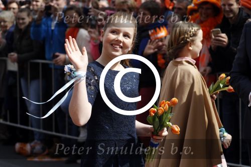 Tilburg 27 april 2017
Koningsdag in Tilburg. 
Prinses Alexia