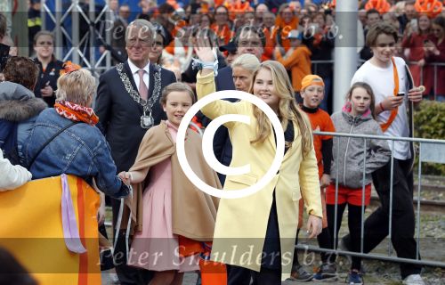 Tilburg 27 april 2017
Koningsdag in Tilburg. 
Prinses Amalia